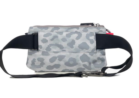 Image Title ANDI Urban Clutch - White Leopard Pop Pink